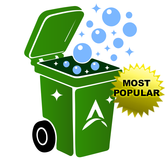 Most Popular Residential trash bin cleaning